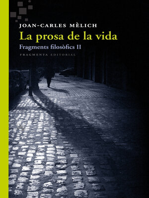 cover image of La prosa de la vida